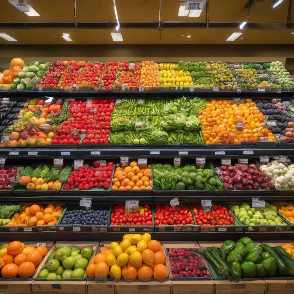 Fresh Produce Display